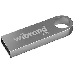 USB флеш накопичувач Wibrand 4GB Puma Silver USB 2.0 (WI2.0/PU4U1S)
