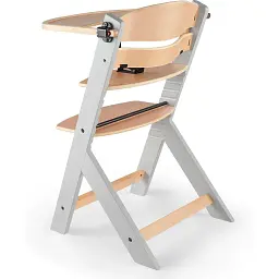Стільчик для годування Kinderkraft Enock Gray Wood (KKKENOCGRY0000) - мініатюра 3