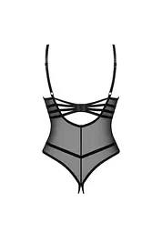 Боді Obsessive Roxelia XS/S чорний - мініатюра 5