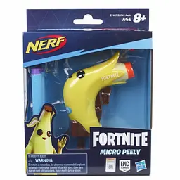 Бластер Hasbro Nerf Fortnite Micro Peely (E7487) - мініатюра 2