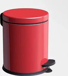 Відро для сміття з педаллю Mertinox 5 л червоне 4501.2028S.101.05 red - мініатюра 1
