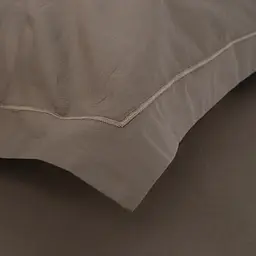 Наволочки сатин Lotus Home - Dakota Modern кавовий 50x70+5 (2 од) - мініатюра 2