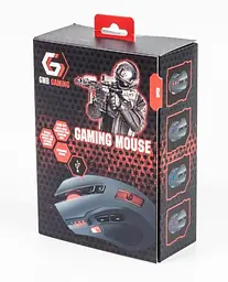 Миша Gembird MUSG-004 Чорний, Сірий USB - мініатюра 4