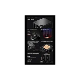 Кулер до процесора PcCooler Охолоджувач для процесора PсCOOLER RT720 TC BK чорний IntelLGA 115X/12 (RT720 TC BK) - мініатюра 12