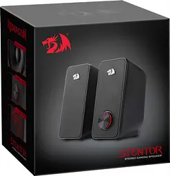 Акустичні колонки Redragon Stentor 2.0 GS500 6Вт (живлення від USB) Чорний - мініатюра 3