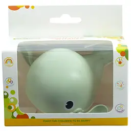 Іграшка для ванни Baby Team Кит (9041_зелений) - мініатюра 3