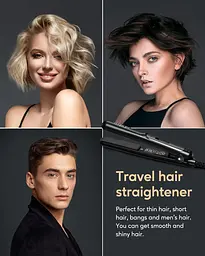 Міні-випрямляч для короткого волосся Stylocks, маленькі випрямлячі, випрямлячі дорожнього розміру - мініатюра 6