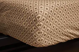 Простирадло на резинці Moon&Star Dark Orange Бязь Gold Люкс 190х200х20 см