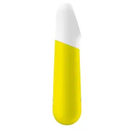 Потужна віброкуля на акумуляторі Satisfyer Ultra Power Bullet 4 (Yellow) - мініатюра 4