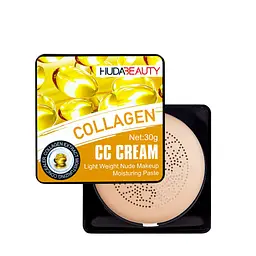 Тональний крем кушон для обличчя Huda Beauty Collagen CC Cream 30 мл, Panna Cotta