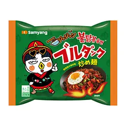 Локшина швидкого приготування Samyang Buldak Jjajang Hot Chicken Ramen 140г