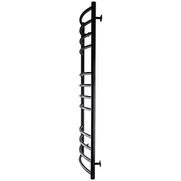 Рушникосушарка UNIO LDE W 1200-500-12 BLK Драбинка Дуга Еліт чорна (21553) - мініатюра 3