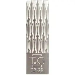 Флеш накопичувач USB 32Gb T&G Metal TG103 сріблястий USB 2.0 (TG103-32G)