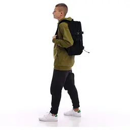 Рюкзак GoPack Education Teens 186 чорний (GO25-186L-1) - мініатюра 16