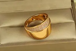 Кільце Xuping Jewelry Зоряний каскад р 20 золотисте
