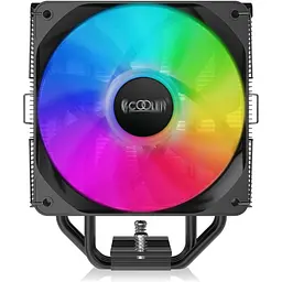 Кулер для процесора PcCooler PALADIN EX300 S, Black, алюміній/мідь, 1x120 мм RGB, для Intel 1700/1200/115x, AMD AM5/AM4, висота 157 мм, до 125 Вт - мініатюра 3