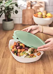 Форма для запікання прямокутна Luminarc Smart Cuisine Carine з кришкою 34х25см (V5944) - мініатюра 4