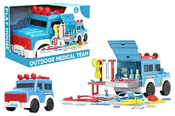 Лікарський набір BX16 у коробці у формі машинки р.28,5x18x21 см YG Toys