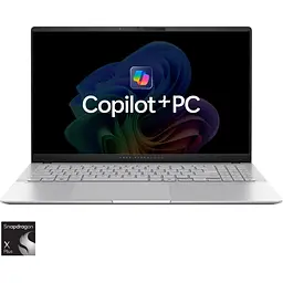 Ноутбук ASUS Vivobook S 15 K5507QA Snapdragon X Plus X1P 42 100 la 34GHz,15.6'',3K,16GB LPDDR5X,1TB