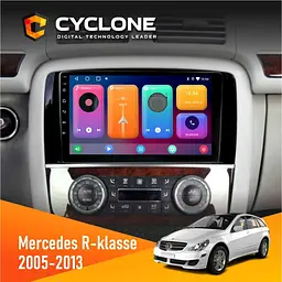 Штатна магнітола Mercedes-Benz R-Class (W251) 2005-2013 AMP Cyclone C9-001 2x32 CPL Cyclone (НФ-00002544)