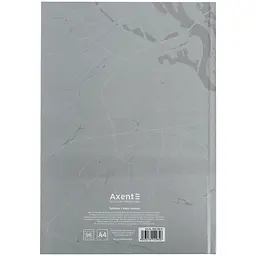Книга записна Axent Freedom A4 в клітинку 96 аркушів cіра (8422-550-A) - мініатюра 4