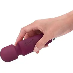 Мінівібромасажер Dorcel Wand Mini Wanderful Plum - мініатюра 4