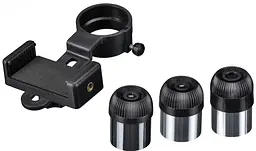 Телескоп Bresser Space Explorer 90/900 EQ3 з місячним фільтром і адаптером для смартфона (9621801) - мініатюра 6
