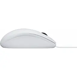 Маніпулятор миша дротова LOGITECH Corded Mouse B100 - Business EMEA - WHITE - мініатюра 2