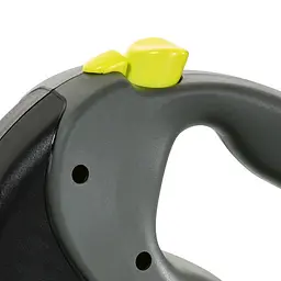 Повідець-рулетка Flexi зі стрічкою Neon Giant L 8 м / 50 кг чорна - мініатюра 4