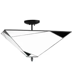 Люстра Brille Тіффані стельова E27 60W BR (BL-605C/2) - мініатюра 4