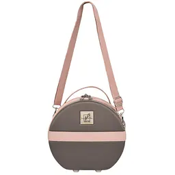 Бьюті-кейс Semi Line 5L Brown/Pink Cream (T5673-1), Коричневий - мініатюра 3