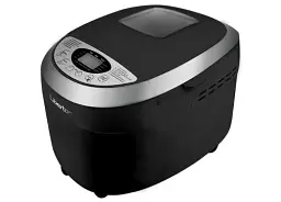 Хлібопіч Liberton LBM-6306, Black/Silver, 850 Вт, 12 програм, 2 тістоміси, випікання 700/900/1150 г, оглядове вікно, підтримка температури, відстрочка старту