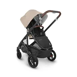 Прогулянкова коляска Uppababy Cruz V2 - LIAM +люлька Uppababy Carrycot-Stella Grey Brushed Melange Silver Frame - мініатюра 4