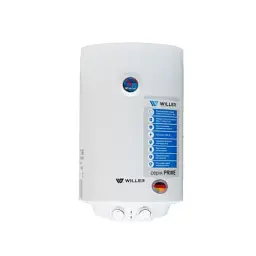 Водонагрівач Willer EV50DR Prime, White, 1500W, 50 л, вертикальний, "сухий" тен, механічне управління, терморегулятор, термозахист, IPX4