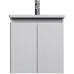 Тумба підвісна AM.PM X - Joy 55 см з умивальником M85-FHX0551-WC0551WG38