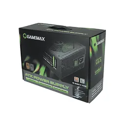 Блок живлення Gamemax GM-500 80+ APFC Black - мініатюра 6