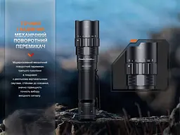 Ліхтар ручний Fenix PD40R V3.0, 3000 lm - мініатюра 8
