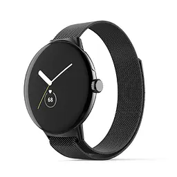 Ремінець металевий для смарт-годинника Google Pixel Watch 41 mm, Milanese Magnetic, чорний, міланська петля, браслет на магнітній застібці, сумісний з годинником Google Pixel Watch, для моделей з розміром корпусу 41 мм, ArmorStandart (ARM75445)