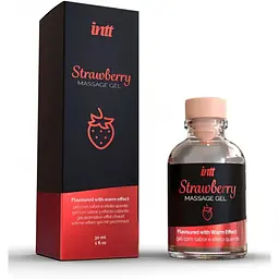 Масажний гель для інтимних зон Intt Strawberry (30 мл)