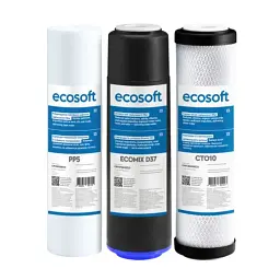 Комплект картриджів Ecosoft для потрійного фільтра - мініатюра 2