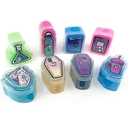 Слайм Cra-Z-Art Monster High Ghoul School Mini Mania набір 8 шт. (72227CRA) - мініатюра 6