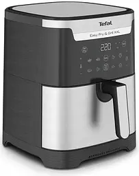 Tefal Мультипіч EasyFry&Grill XXL, 1830Вт, чаша-6.5л, сенсорне керув., 8 програм, пластик, черно-сірий - мініатюра 3