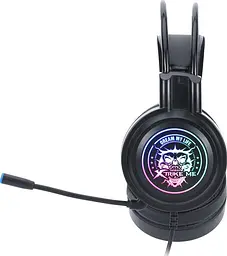 Ігрова гарнітура Xtrike Me GH-516 USB 7.1 RGB Black (GH-516) - мініатюра 5