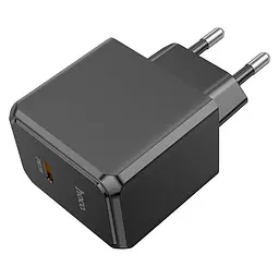 Адаптер мережевий HOCO Ocean single port charger CS13A 1 type-C 20 W чорний - мініатюра 2