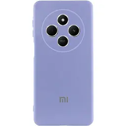 Чохол Silicone Cover Lakshmi Full Camera (AAA) with Logo для Xiaomi Redmi 14C / Poco C75 Бузковий / Dasheen