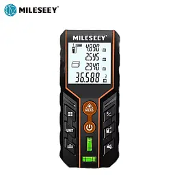 Лазерний далекомір Mileseey D2 40 м, лазерна рулетка