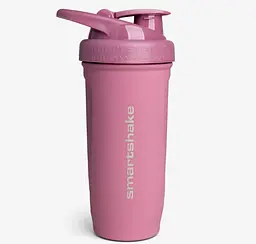 Шейкер спортивний SmartShake металевий Reforce Stainless Steel 30oz/900 мл Deep Rose (11153201) - мініатюра 1