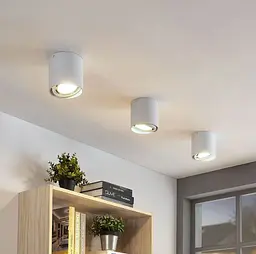 Підсвічування тубус Brille накладне AL-81/1 GU10 SWH IP20 MR16 26-817 - мініатюра 6