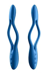 Універсальний гнучкий вібратор для пар Satisfyer Elastic Game Dark Blue - мініатюра 6