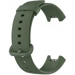 Силіконовий ремінець BeCover для Xiaomi Mi Watch Lite / Redmi Watch 2 / Redmi Watch 2 Lite Dark Green (707645) - мініатюра 3